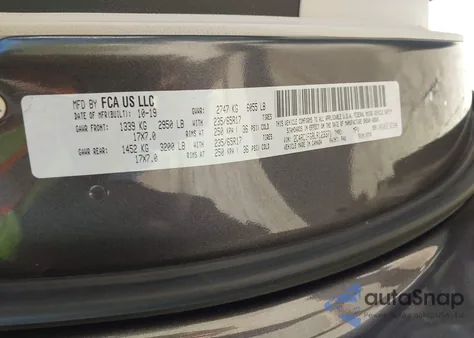 2020 Chrysler Pacifica Touring z USA, uszkodzony, nr VIN 2C4RC1FG8LR123371